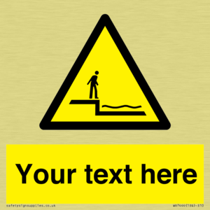 Custom Warning shallow water